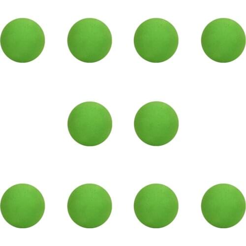 10Pcs Soft EVA Foaming Golf Balls for Indoors Training Swing Practice Driving