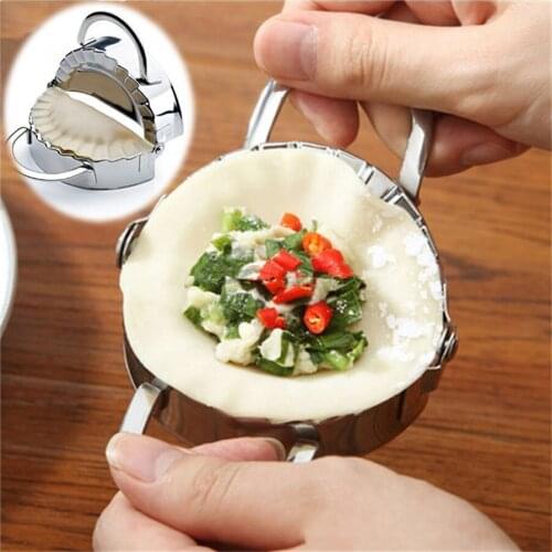 2pcs/lot Stainless steel Press Ravioli Dough Pastry Pie Dumpling Maker Kitchen Pastry Tools Baking Accessories Cooking Tools