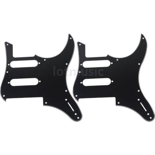 2 pcs Electric Guitar Pickguard For YAMAHA Pacifica 112V replacement 3ply Black