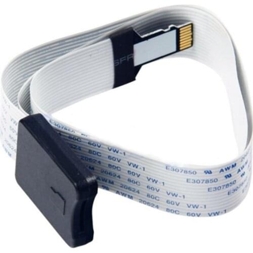 48cm TF Micro SD To SD Card Extension Cable Adapter Male To Female Card Reader Flexible Extender For Car GPS YG Phone TV Camera