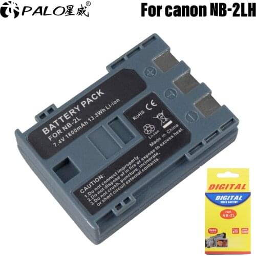 7.4V NB-2L NB2L NB-2LH NB 2LH NB2LH Digital Camera Battery for Canon Rebel XT XTi 350D 400D G9 G7 S80 S70 S30 ZR850 L10 FVM30