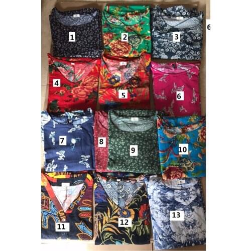 Promotion !!!! 2017 Summer New Arrivals Womens Vintage Print fluid vintage loose long Dress Robe Linen dresses 17502-17