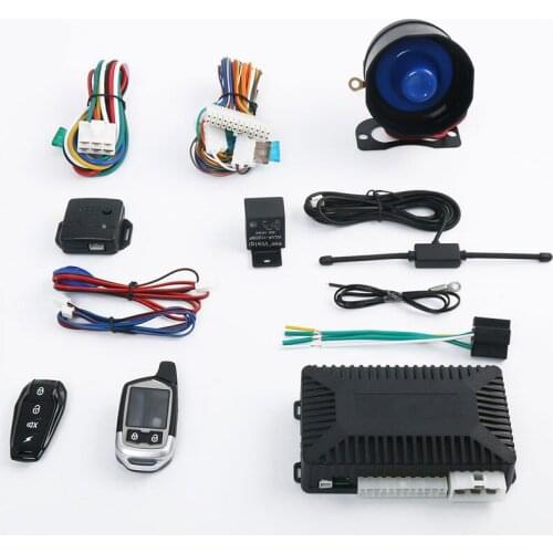 Car alarm system for honda signaling alarm with auto start remote start for toyota sienna Automatic Trunk Opening autostart PKE
