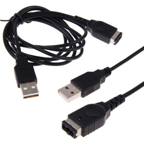 Free shippingGameBoy Advance GBA SP USB Charger Charging Power Cable Cord for Game Boy 1.2m Free shippingnew