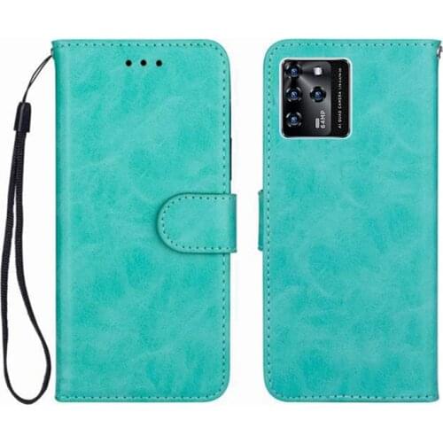 For ZTE Blade V30 6.67" 2021 BladeV30 Wallet Case High Quality Flip Leather Protective Phone Support Cover
