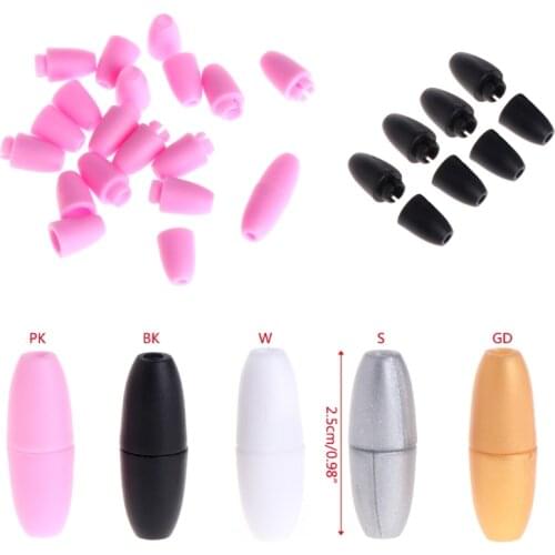 JAVRICK 10pcs Breakaway Plastic Clasps For Silicone Teething Necklace DIY Safety Clasp For Baby Magnetic Clasps Lobster Clasp