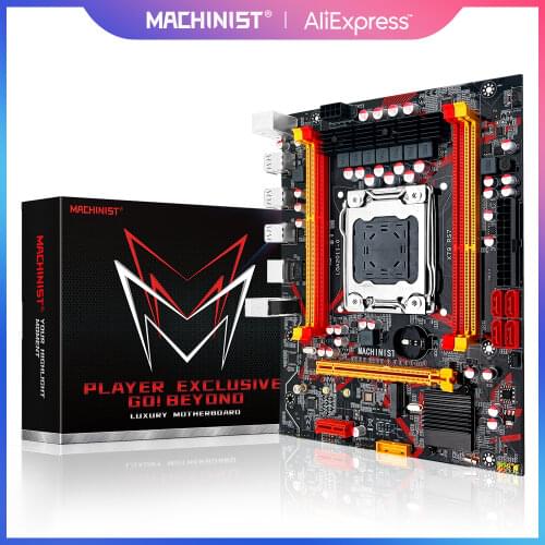 Machinist X79 LGA 2011 Support Dual Channel DDR3 RAM Xeon E5 V1 V2 Processor X79 E5 V:3.3K1 Desktop Board Micro-ATX