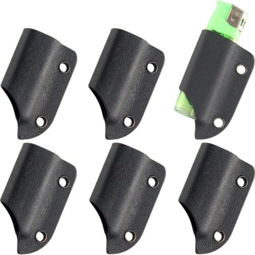 Set of 6, Kydex Lighter Holder Case Pouch Kydex Sheath With Chicago Screws