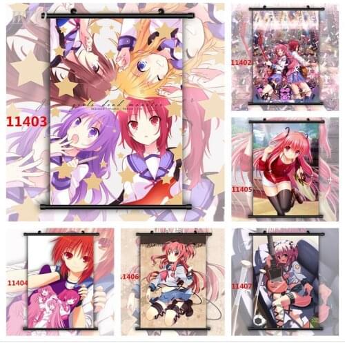 Angel Beats Yui Iwasawa Masami HD Print Wall Poster Canvas Painting Anime Posters Wall Decor Wall Art Picture Room Home Decor