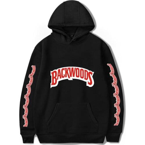 New Backwoods Cigar Fashion Flow 2D Printing Men and Women Urban Casual Hooded Casual Sweatshirt Street