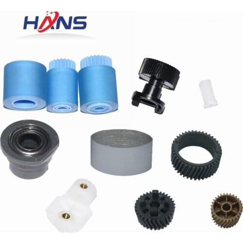 For Ricoh AF 2075 1075 2051 2060 MP 6000 7500 8000 550 551 Fuser gear set ,ADF belt,Pickuproller, Motor gear, Developer bushing