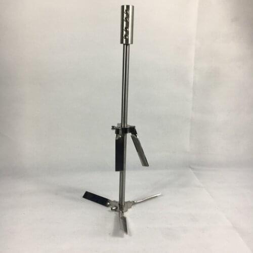 SUS 304 folding propeller stirrer 3 leaf mix machine paddle paint agitator propeller pneumatic machine parts IBC tank agitating