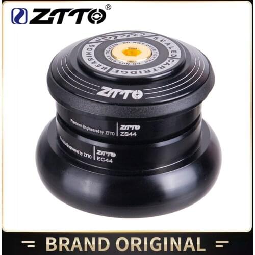 ZTTO 4444T Bicycle Headset MTB 44mm ZS44 EC44 CNC 1 1/8"-1 1/2" Straight Tube Frame To Tapered Tube Fork 1.5 Adapter Headset