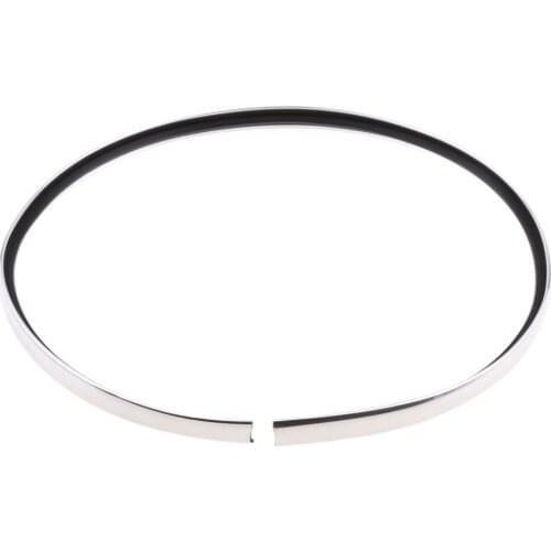 2xCar Decals Flexible Interior Decoration Moulding Trim Strip Brand 1M Silver Car Styling Interior Exterior Strip