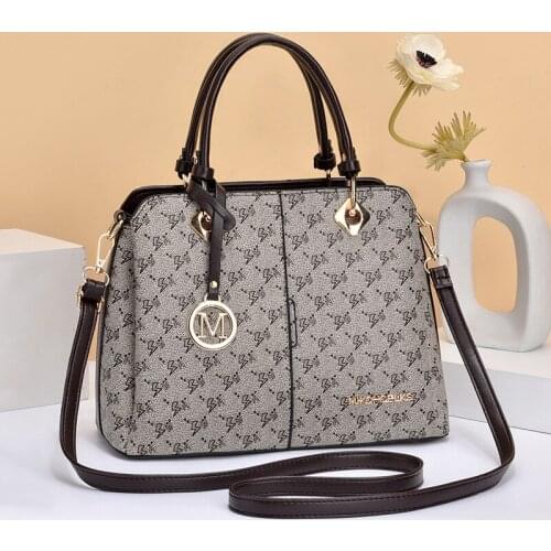 2020 autumn and winter new handbag shoulder messenger bag casual fashion middle-aged ladies handbag tote bags for women