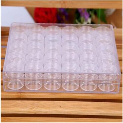 30/60 Grids Diamond Embroidery Storage Box Medicine Diamond Painting Accessory Tools jewelry Box Case Organizer storage box gift
