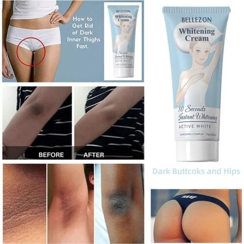 60ml Moisturizing Nourishing Cream Leg Knees Private Underarm Repair Cream Armpit Whitening Intimate Bright Cream Body Skin Care