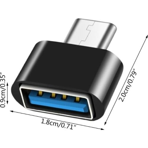 G5AA TypeC to USB Adapter for Tablets and Mobile Phones 1 Pair Interface Conversion Data Transmission USB Adapter