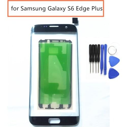 For Samsung Galaxy S6 Edge Plus G928 G928F Touch Screen Front Glass Panel Cover Outer Glass Lens Replacement Repair Spare Parts