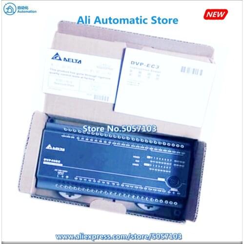 DVP48EC00R3 48-Point Host 28DI 20DO Relay 250VAC 24VDC 2A 4-Channel 20K Input RS-232 RS-485 Drop-Out Terminal New