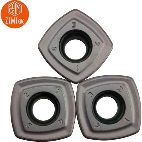 SDMT120512-PH LF6018Carbide Insert Fast forward Milling Insert CNC Lathe Cutting Tool Suitable for Stainless Steel Milling Tools