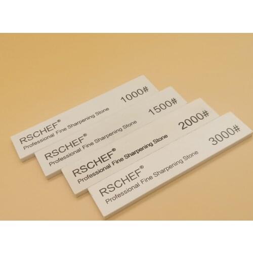Large white corundum whetstone strip high mesh number 1000#1500#2000#3000#grit professional sharpening stone