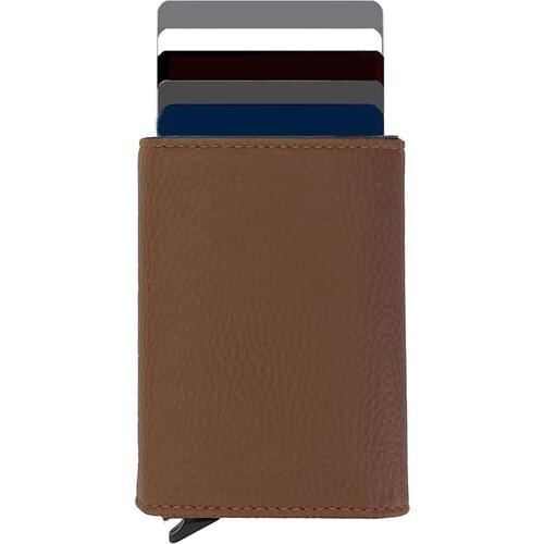 Modica Agara-Mechanismed Leather Men 'S Wallet/Smart Card Wallet