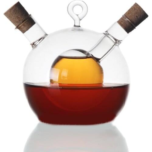 Multi-functional Kitchen Oil Vinegar Pots Seasoning Bottle Dishware Leak-Proof Sauce Vinegar Bottle Tableware