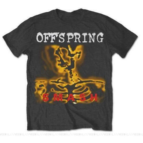 The Offspring 'Smash' T-Shirt NEW Cotton Customize O Neck Tee Shirt 11 Colors For Mens