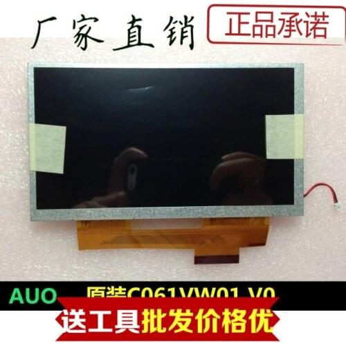 New C061VW01 V0 6.1-inch LCD screen display car audio and video within the screen