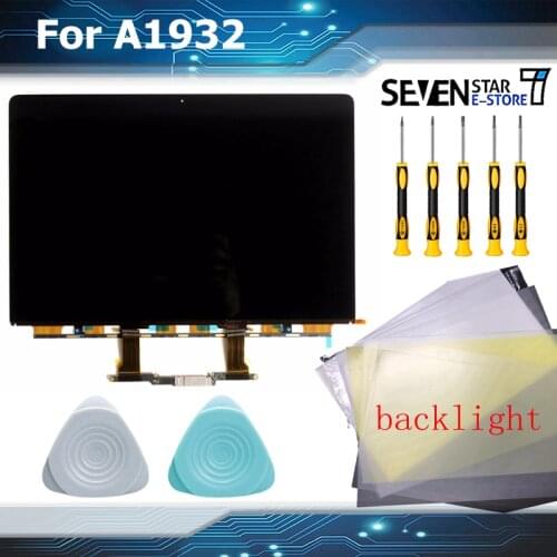 Original New Late 2018 Year A1932 LCD Display Screen Panel for Macbook Air Retina 13.3" A1932 LCD LED Screen Glass EMC3184 MRE82