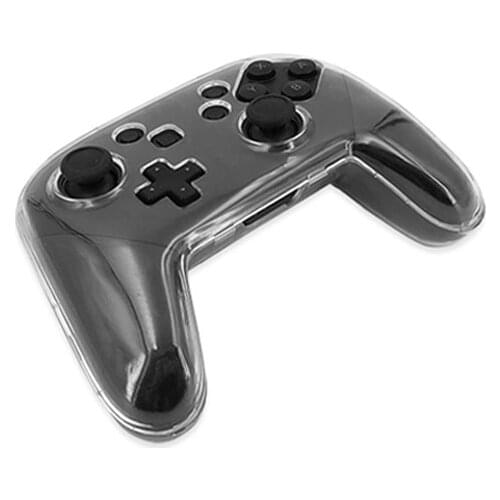 Transparent Clear Gamepad Hard Case Protective Cover Shell Skin for Nintendo Switch Pro NS Controller Crystal Full Protector