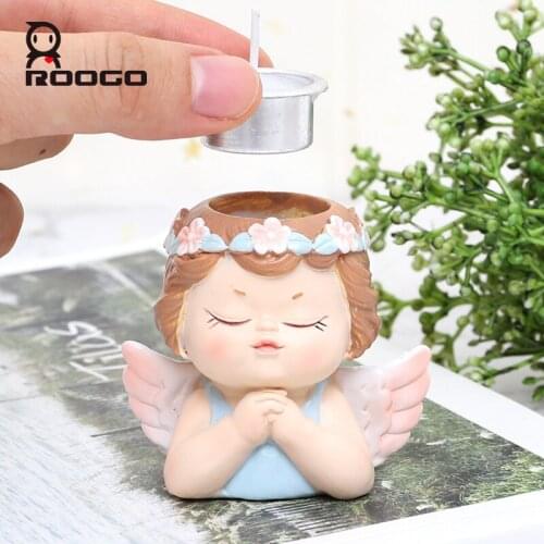 Roogo Decorative Small Candlesticks