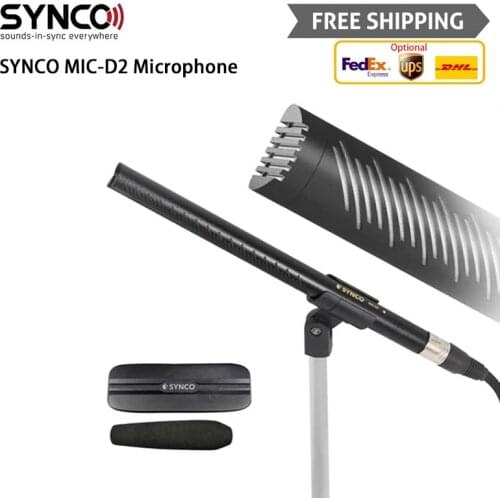Synco Mic-D2 Professional Hypercardioid Condenser Broadcast Microphone Ultra-flat Frequency Response Extremely Low Self-noise