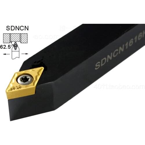 MZNC 10mm 16mm 20mm SDNCN1010H07 Turning Arbor CNC Lathe Cutter Bar Carbide Inserts External Boring Tool Clamped Steel Toolholde