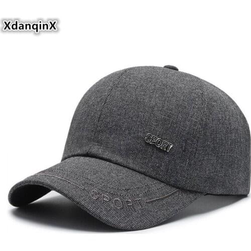 XdanqinX 2020 New Style Adult Mens Cotton Baseball Cap Male Bone Casual Sports Cap Snapback Hat Multipurpose Brands Tongue Caps