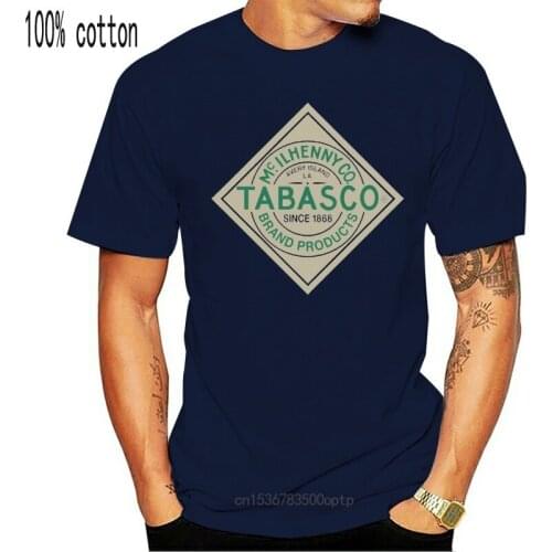 Funny t shirt men novelty tshirt Tabasco Sauce Heather T-Shirt - Label Casual Cotton O-Neck t shirt men Broadcloth Short