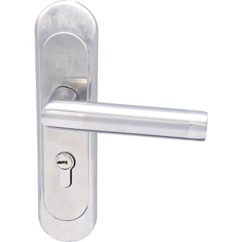 Stainless Steel Lock Have Indoor Bedroom Modern Solid Wood Suit Engineering General Purpose Type Household Hold Hand No Fade
