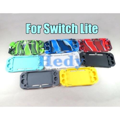 1pcs For Nintend Switch Lite NS Controller Camouflage Case Protector Shell Protection Silicone Soft Host Protective Skin Cover