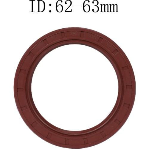 1PC ID 62/63Mm High Temperature Gasket Acid Resistance Fluorine Rubber Skeleton Oil Seal