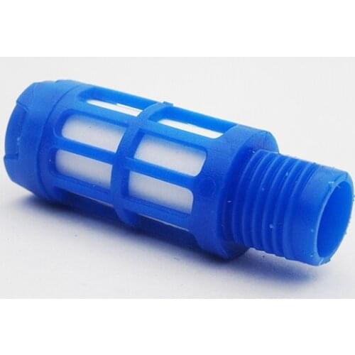 2pcs/lot Pneumatic solenoid valve blue muffler pneumatic muffler Pneumatic plastic muffler pneumatic parts PSL-01, PSL-02,PSL-03