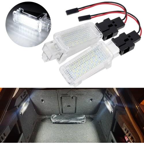2PCS LED Trunk Boot Lights No Error LED Compartment Light Led Luggage Light Car Trunk Lamp