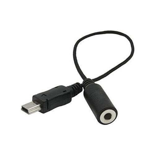 3.5mm mini USB to Mic Adapter Microphone Connector fr Gopro 3 3+ 4 Action Camera