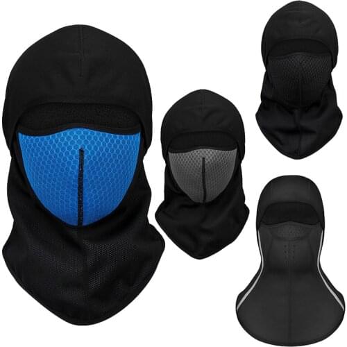 Balaclava Full Face Scarf Quick Dry Mask Polar Fleece Composite Fabric Hiking Cycling Hunting Bike Head Cover Cap Men