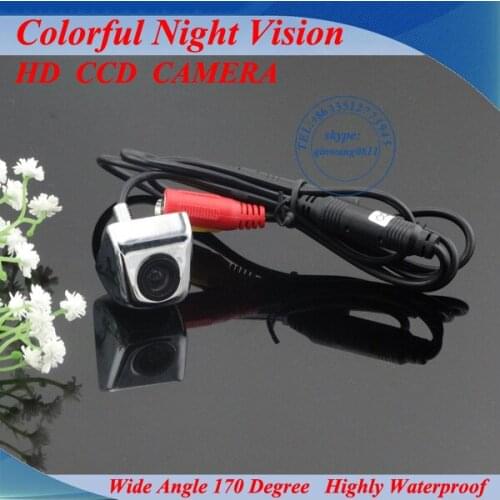 Free shipping CCD universal Car rear view camera HD color car camera for all car such For solaris /corolla/ BMW E36 /mazda