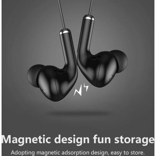 S8 Bluetooth Wireless Earphones Noise Reduction Bass Sports Headphones With Neck Band Sweatproof Headsets With Microphone