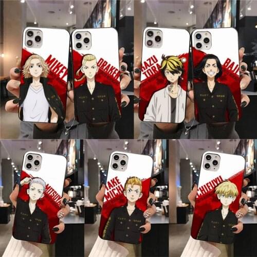 Tokyo Revengers Manjiro Sano Phone Case For iphone 12 11 Pro Max Mini XS Max 8 7 6 6S Plus X 5S SE 2020 XR cover