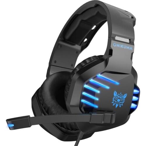 ONIKUMA K17 Gaming Headset casque PC Gamer Stereo Earphones Headphones with Mic Led Light for PS4 For Xbox Gamepad
