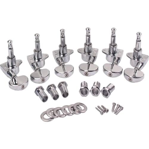 Guitar String Tuning Pegs Keys Machine Heads for Acoustic Guitar Parts 3R+3L