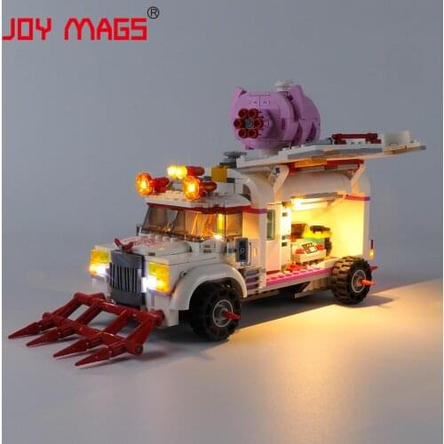 JOY MAGS Only Led Light Kit For 80009 Pigsy’s Food Truck , (NOT Include Model)